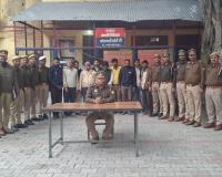 कासगंज: पुलिस का विशेष अभियान, 24 घंटे में 21 वांरटी गिरफ्तार