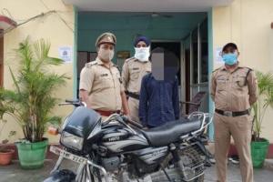 रामनगर: पुलिस ने आठ घंटे में बरामद की चोरी की बाइक