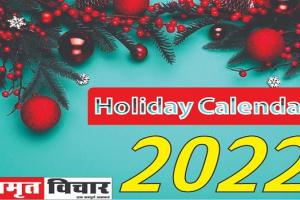 New Year 2022: नए साल में करें नई शुरुआत, छुट्टियों की लिस्ट जारी, सुविधानुसार करें तैयारी