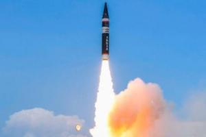 भारत ने परमाणु सक्षम बैलिस्टिक मिसाइल ‘अग्नि पी’ का किया सफल परीक्षण
