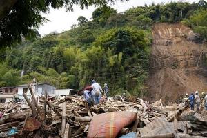 कोलंबिया में भारी बारिश के बाद आए भूस्खलन ने मचाई तबाही, 14 लोगों की मौत, 35 घायल