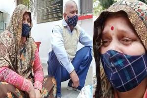 बरेली: 5 महीने से बेटे को तलाश रहे माता-पिता का एसएसपी ऑफिस में धरना, मां ने कहा- भूख-प्यास से दे दूंगी अपनी जान