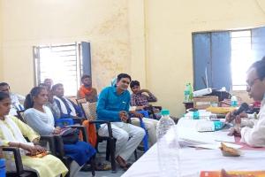 हरदोई: प्रधानों और मनरेगा कर्मियों का लगा प्रशिक्षण शिविर