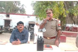 बहराइच: थाने में ग्रामीणों के साथ पुलिस की हुई बैठक, नई परंपरा कायम करने पर होगी सख्त कार्रवाई