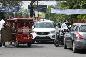 बरेली: चार माह से चौकी चौराहे पर सौंदर्यीकरण का काम शुरू नहीं