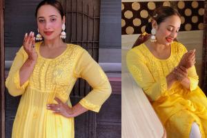 Rani Chatterjee Photos:  ईद के मौके पर एक्ट्रेस ने पीली ड्रेस में दिखाए जलवे, सादगी से जीता फैंस का दिल