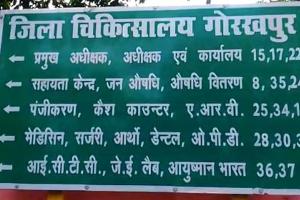 गोरखपुर: जिला चिकित्सालय में चिकित्सक ने किया महिला मरीज से दुर्व्यवहार, मिली चेतावनी