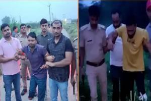 गाजियाबाद : पुलिस मुठभेड़ में दो भाई गिरफ्तार, साले और चाचा की हत्या कर थे फरार