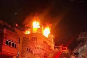 Gaza Strip Fire : गाजा पट्टी की रिहायशी इमारत में लगी भीषण आग,  7 बच्चों समेत 21 लोग जिंदा जले