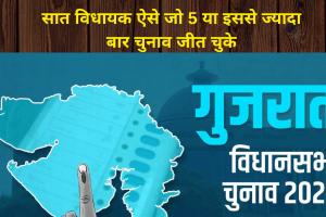 गुजरात विधानसभा चुनाव 2022: सात विधायक ऐसे जो 5 या इससे ज्यादा बार चुनाव जीत चुके