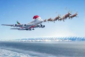 Airplane को लेकर आसमान में उड़ गए हिरन..! Christmas का इतना शानदार Video देख उड़े होश