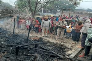 बिजनौरः पशुशाला स्वामी और पांच पशुओं की आग में जल कर मौत