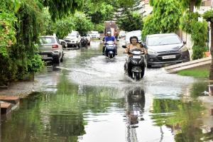 मुरादाबाद : बारिश ने खोली स्मार्ट सिटी में जलनिकासी व्यवस्था की पोल