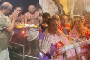 अन्नामलाईयर मंदिर में दर्शन करने पहुंचे रजनीकांत, गोविंदा ने चिंतपूर्णी मंदिर में की पूजा-अर्चना 