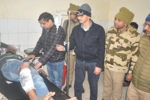 अमरोहा : पुलिस मुठभेड़ में तलवार से हमला करने के आरोपी भाई गिरफ्तार