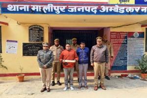 अंबेडकरनगर में पुलिस को मिली सफलता, शिक्षामित्र हत्याकांड में शामिल दोनों आरोपियों को किया गिरफ्तार