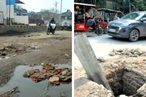 Kanpur: सिद्धनाथ मंदिर जाना पहाड़ पर चढ़ने से कम नहीं; शिवरात्रि पर खुदी सड़कें, खुले मैनहोल से बचकर तय करना होगा रास्ता