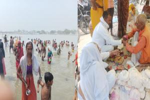 संभल में बुद्ध पूर्णिमा पर हजारों श्रद्धालुओं ने गंगा में लगाई डुबकी, हर हर गंगे के जयकारों से माहौल हुआ भक्तिमय 