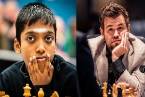 भारतीय ग्रैंडमास्टर आर प्रज्ञानानंदा ने रचा इतिहास, वर्ल्ड नंबर-1 Magnus Carlsen को क्लासिकल चेस में हराया