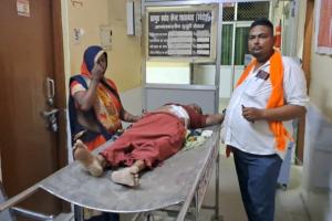 सांड के हमले से महिला गंभीर रूप से जख्मी, शाहाबाद में हुई घटना 