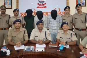 रुद्रपुर: अधिवक्ता गोलीकांड की रेकी करने वाले तीन आरोपी गिरफ्तार