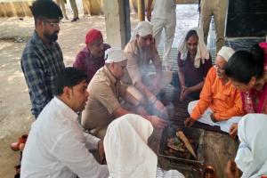 Mathia Mata Temple: खंडित दुर्गा माता की मूर्ति के स्थान पर दूसरी मूर्ति की हुई स्थापना, सीसीटीवी फुटेज खंगाल रही पुलिस  