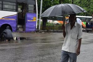 रामपुर : झमाझम बारिश से मौसम हुआ सुहाना, लोगों को गर्मी से मिली राहत