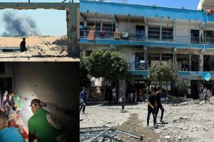 Israel Gaza War :  गाजा में नमाज के दौरान इजरायल ने स्कूल पर दागे रॉकेट, 100 से अधिक फिलिस्तीनियों की मौत