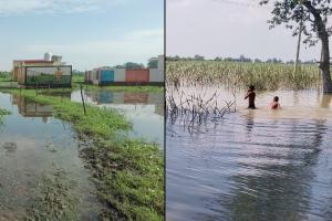 लखीमपुर खीरी : शारदा के साथ सुहेली व मोहाना का भी जलस्तर बढ़ा