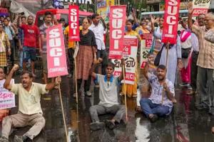 पश्चिम बंगाल में चिकित्सकों का विरोध-प्रदर्शन जारी, स्वास्थ्य सेवाएं प्रभावित 