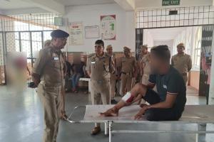 रामपुर : पुलिस से मुठभेड़ में गोतस्कर घायल, दो गिरफ्तार