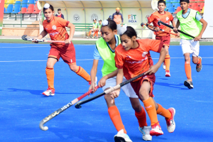 Lucknow Hockey League: विजय और रियान ने केडी सिंह बाबू स्टेडियम ट्रेनीज पर की गोलों की बारिश