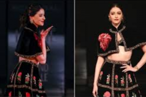 Ananya Pandey ने Lakme Fashion Week में बिखेरा जलवा, रोहित बल के डिजाइन ने बांधा समां 