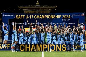 SAFF U-17 Championship : भारत ने जीता सैफ अंडर-17 का खिताब, बांग्लादेश को 2-0 से हराया