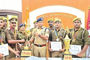 घुड़सवारी में कानपुर कमिश्नरेट पुलिस ने किया नाम रोशन: पुलिस अकादमी मुरादाबाद में हुई प्रतियोगिता में 4 गोल्ड, 7 सिल्वर, 8 ब्रांज मेडल जीते 