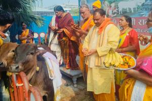 Unique wedding : गाय ने सांड के साथ लिए सात फेरे, ढोल मृदंग की धुन पर महिलाएं करती रही नृत्य