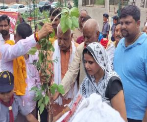 स्वच्छ और स्वस्थ पर्यावरण सुनिश्चित करते हैं वृक्ष :लल्लू सिंह 