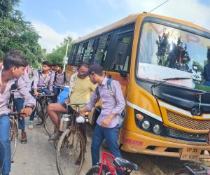 रायबरेली: ड्राइवर अंकल को मत मारो, छोड़ दो... चीखते चिल्लाते रहे बच्चे, नहीं पसीजे हमलावर